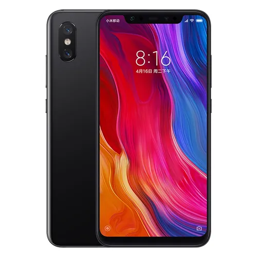 Xiaomi Mi 8 Dual Sim 64 GB schwarz - Leistungsstarkes Smartphone - Simlockfreies Handy mit 6,21 Zoll Display, Qualcomm Snapdragon 845 Prozessor und 12MP Rückkamera für beeindruckende Fotos.