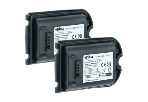vhbw Akku passend für Spectra Precision Ranger 3RC, 3L, 3XR, 3XC, 3 Akku Akku Li-Ion 3400 mAh (11,1 V, 2 St), Leistungsfähige Austausch-Akkus für Messtechnik Handrechner, Data