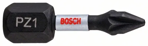 Bosch Impact Control Schrauberbit, 25 mm, 2xPZ1