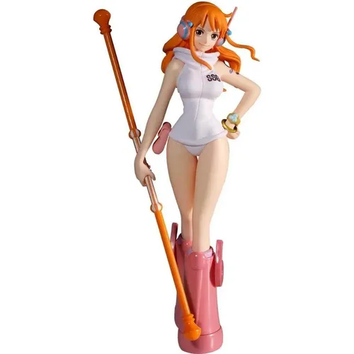 Banpresto Actionfigur Nami One Piece - 16 cm Sammlerfigur für Anime-Fans - Menschen-Spielfiguren, handgefertigte PVC-Figur aus One Piece, ideal für Sammler und Anime-Liebhaber, in umweltfreundlicher Verpackung.