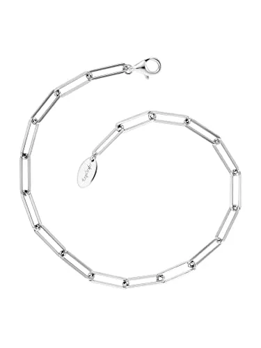 Engelsrufer ERB-CARM-ANKER-S Damen Armband aus Sterlingsilber 925 - Elegantes Damenarmband aus hochwertigem Sterlingsilber 925, perfekt für jeden Anlass und ein stilvolles Accessoire für Ihr Handgelenk.