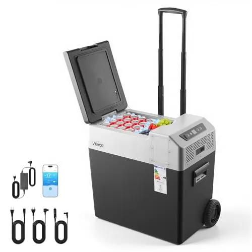 VEVOR Kompressor Kühlbox 50 L – Elektrische Kühlschranklösung mit App-Steuerung