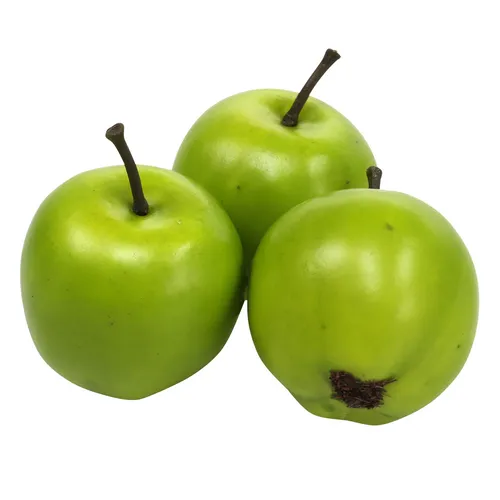 Künstliche Mini-Äpfel Deko-Obst Grün – Täuschend echt für kreative Bastelprojekte - Perfekte Streudeko für jeden Anlass! Die täuschend echten Mini-Äpfel (4,5 cm) bringen Farbe und Leben in Ihre Arrangements und sind ideal für kreative Bastelideen.