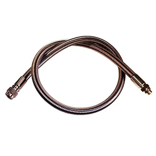 METALSUB Flex Inflatorschläuche Jacketschläuche (Carbone, 61 cm)