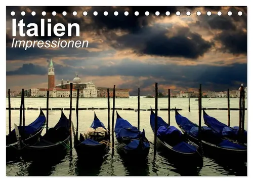 Elisabeth Stanzer | Italien ¿ Impressionen (Tischkalender 2026 DIN A5 quer),...