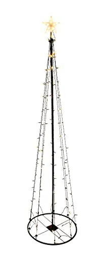 Spetebo LED Lichterbaum mit Stern 240 cm