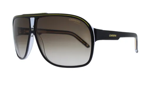 Carrera Herren Grand Prix 2 Sonnenbrille, Schwarz, 64 EU - Sonnenbrillen für Damen, inklusive Schutzhülle für optimalen Schutz und Stil im Alltag.