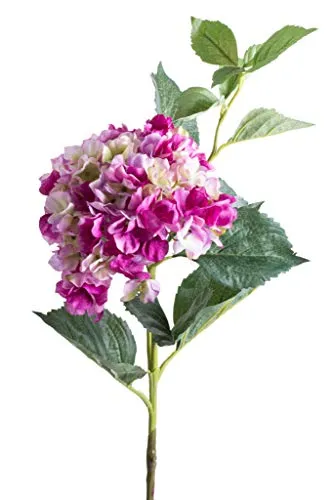 Botanic-Haus kuenstliche Hortensie Gigant (pink-rosa-Creme-grün)
