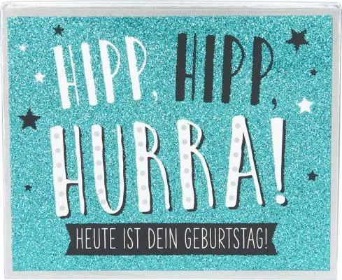 Depesche Wunscherfüller Soundboxen : Hipp, hipp, hurra! Heute ist dein ... Wunscherfüller Soundboxen: Hipp, hipp, hurra! Heute ist dein ...