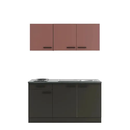 Optifit Singleküche Nizza/Madrid 150 cm