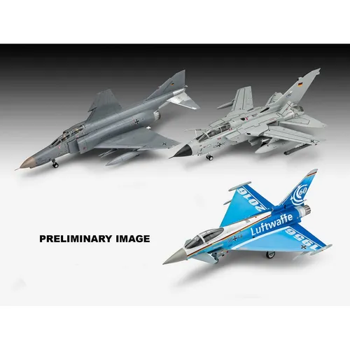 Revell 05627 1:72 Geschenkset 70 Jahre Bundeswehr Inkl. Farben.Kleber.Pinsel