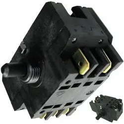 Whirlpool - Ersatzteil - Schalter 7 Positionen ego - - smeg, electrolux, fagor, aeg, siemens, vedette, 2I marchi, scholtes, juno, ariston hotpoint,