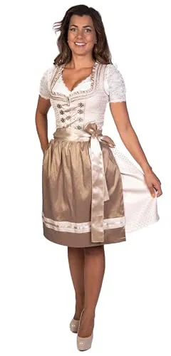 Trachtl Dirndl Vicky in gold von Trachtl.de