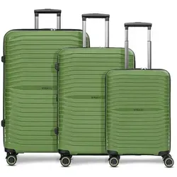 Stratic Trolleyset Shine, 3-teilig mit 4 Rollen von STRATIC