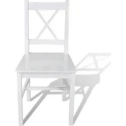 vidaXL Esszimmerstühle aus Kiefernholz von vidaXL