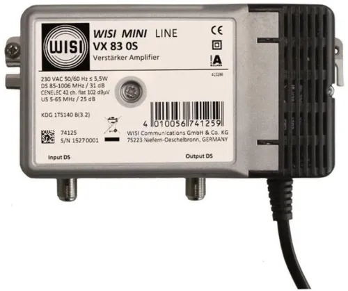 Wisi Hausanschlussverstärker VX 83 0S von WISI