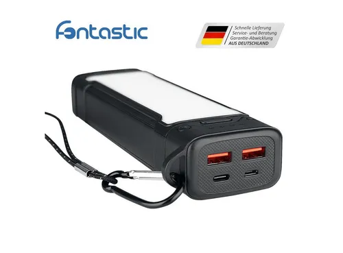 Fontastic Power Bank Atria20 20000mAh mit LED Licht von Fontastic