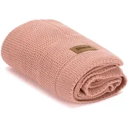 Babydecke Strick 80x100 cm von Fillikid - Kuscheldecke aus Bio-Baumwolle, ideal für Wärme und Geborgenheit. Perfekt für Kinderwagen, Krabbeldecke oder Bettchen – nachhaltig und langlebig.