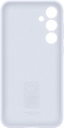 Samsung Silicone Case EF-PA356 für Galaxy A35 (5G) - Leichtes Silikon-Case in Light Blue, schützt effektiv vor Kratzern und Stößen