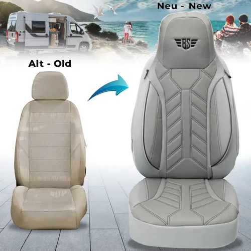 BREMER SITZBEZÜGE für FIAT Ducato Jumper Boxer