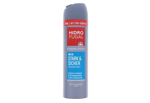 Hidrofugal Men Stark & Sicher Deo Spray Frischer Duft  Anti-Transpirant 150 ml
