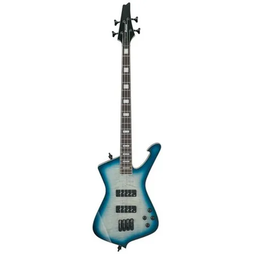Ibanez Iceman Bass ICB720FM-CBS - Ikonischer Iceman Bass mit einzigartigem Design, ausgestattet mit Nordstrand Pickups und aktiver Elektronik für vielseitige Klänge. Inklusive Gigbag für sicheren Transport.