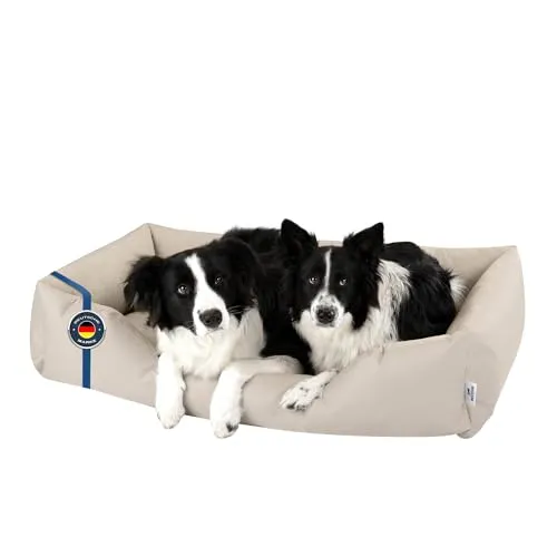 BedDog Hundebett Zara XXXL - Ergonomisches Hundebett für große Hunde, mit abziehbarem und waschbarem Bezug für einfache Pflege. Robustes Material sorgt für hohen Komfort und Gelenkschutz.