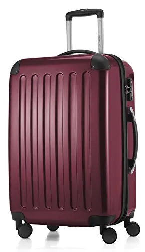 Hauptstadtkoffer ALEX - Erweiterbarer Hartschalenkoffer 65 cm mit TSA-Schloss - Robuster Trolley-Reisekoffer mit 74 Litern Volumen, ideal für Kurztrips. Mit 4 leisen Doppelrollen und stabilem TSA-Zahlenschloss für sicheren Transport.