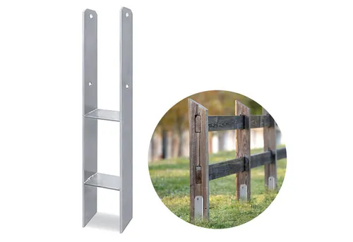 Gartenwelt Riegelsberger H-Pfostenträger für stabile Bodenverankerung - Der verzinkte H-Pfostenträger sorgt für eine sichere und langlebige Verankerung Ihrer Holzkonstruktionen wie Carports oder Zäune. Ideal zum Einbetonieren – für ein stabiles und sicheres Bauprojekt.
