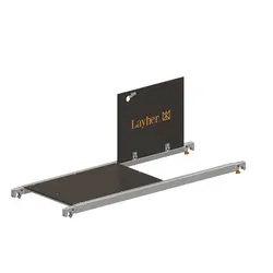 Layher Gerüst Treppen Durchstiegsbrücke 1242.180 - Podestleitern & Gerüste, stabile Aluminium-Durchstiegsbrücke mit einer Plattformbreite von 0,68 m für sicheren Zugang und optimale Arbeitsbedingungen.