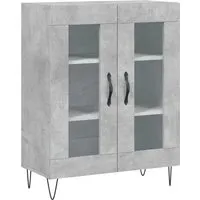 vidaXL Sideboard Betongrau 69,5x34x90 cm in grau von vidaXL