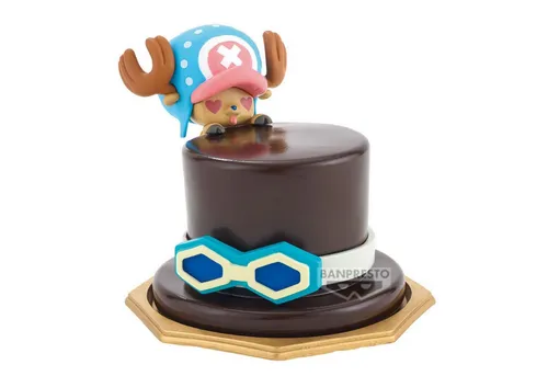 Banpresto Sammelfigur One Piece Tony Tony Chopper ver.A - Sammelfigur aus der beliebten One Piece Serie, detailreich und 6 cm groß. Perfekt für Fans und Sammler, ein echtes Must-Have für jede Anime-Kollektion!