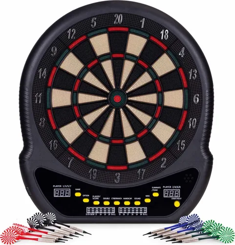 Elektronisches Dartset mit 27 Spielen und 12 Darts