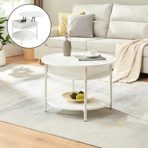 Couchtische Weiß von en.casa