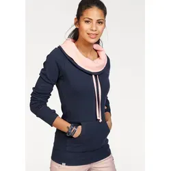 Damen Longsweatshirt KANGAROOS, figurbetont, blau von KangaROOS