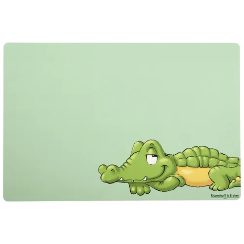 Ritzenhoff und Breker Happy Zoo Krokodil Koko Platzmatte in grün von Heimtextilien