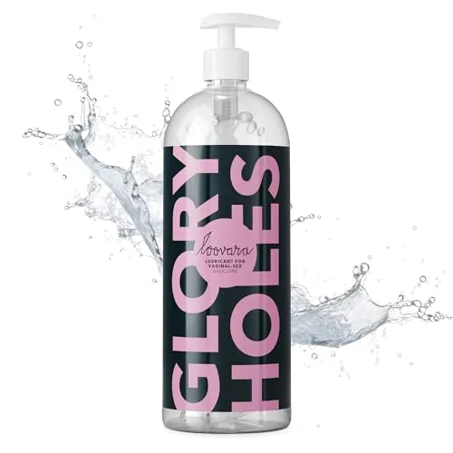 LOOVARA Anal Gleitgel - 1000 ml - Wasserbasis - dermatologisch getestet - Optimales Gleitmittel für analen Spaß: Die wasserbasierte Formel sorgt für eine angenehme Anwendung und ist ideal für Toys. Dermatologisch getestet und kondomsicher, für unbeschwerten Genuss.