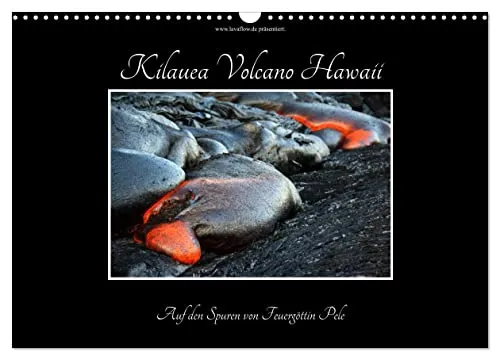 Kilauea Vulkan Hawaii Wandkalender 2027