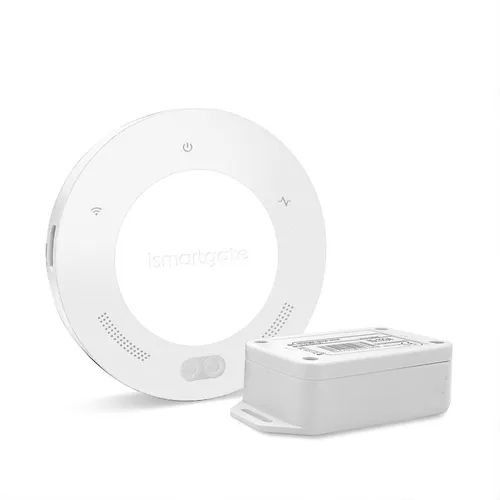 ISMARTGATE iSG-02WEU202 LITE Smart Home Garagenöffner - Smart Home Lösung für Garagen mit Sprachsteuerung und GPS-Funktion, kompatibel mit Apple Homekit, Google Home und Amazon Echo. Hohe Sicherheit durch lokale Daten- und Videoüberwachung.