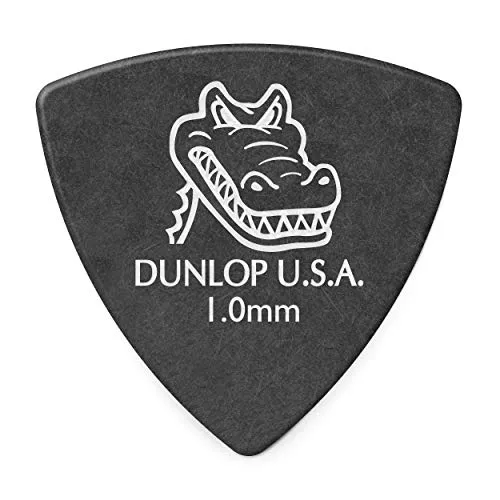 JIM DUNLOP Plektrum Gator Grip Klein Triangel 1mm, 6 Stück