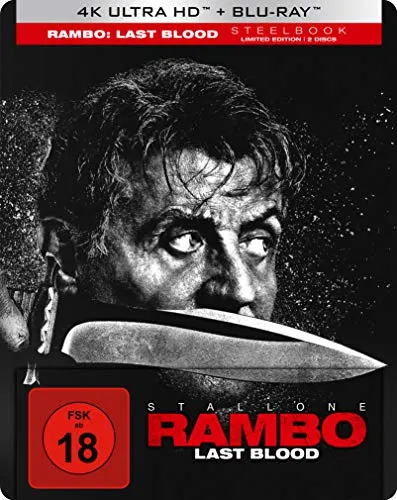 Produktbild Rambo: Last Blood – 4K UHD Steelbook [Limited Edition] (exklusiv bei Amazon.de) [Blu-ray]