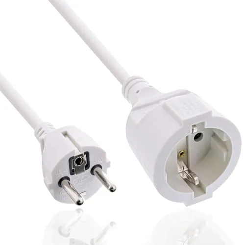 Verlängerungskabel Weiß von InLine