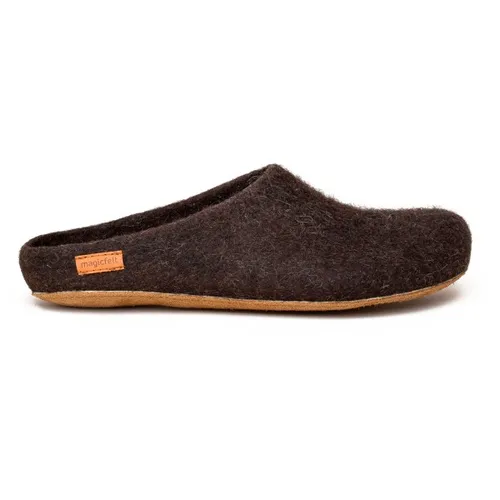 Gottstein Magicfelt 713 Hüttenschuhe 40 - Braune Wolle und Leder - Bequeme Hüttenschuhe aus 100% Wolle und Leder, ideal für den Alltag und gemütliche Abende zu Hause. Entdecken Sie weitere top Angebote von Gottstein!
