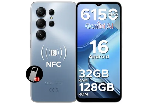 DOOGEE Note 56 X Pro Android 16, Gemini AI, 6.56