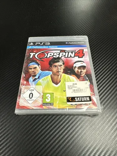 Top Spin 4 - Das ultimative Tennis-Erlebnis - Games: Erlebe die beste Spielerliste aller Zeiten mit legendären Profis und innovativer Steuerung für ein realistisches Tennisgefühl. Spiele online im World-Tour-Modus und werde die Nummer 1!