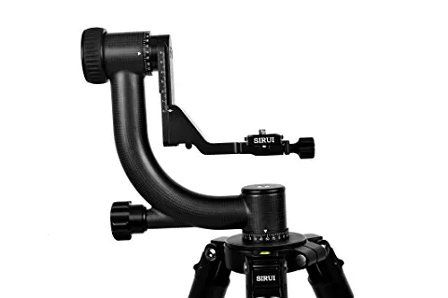 SIRUI Kardankopf PH-20 Gimbal Head Carbon - Hochwertiger Carbon Gimbal Kopf für Stative, extrem leicht mit nur 1,1 kg und bis zu 20 kg belastbar – ideal für professionelle Fotografen.