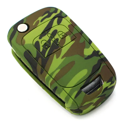 Schlüsselhülle OE Camouflage Silikonschutz Autoschlüssel Cover Fernbedienung