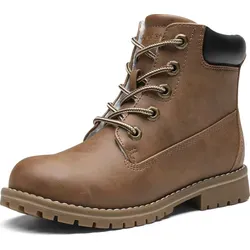 Bruno Marc Kinder-Schneestiefel und Winterschuhe Jungen Mädchen Jungs Warm Gefüttert Schneestiefel Winter Outdoor Trekking Wander Schuhe,Size 38.... - Braun - 38,5