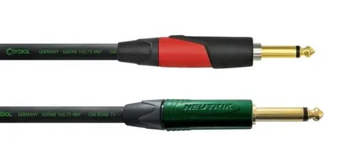 Cordial ENCORE CRI 3 PP-SILENT - 3,0 m Instrumentenkabel - Robustes HiFi-Kabel mit silentPLUG® für störungsfreies Spielen. Ideal für Gitarristen und Bassisten, verhindert Knacken beim Instrumentenwechsel.