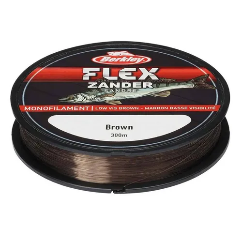  Berkley Flex Zander 300m 0,35mm 8,7kg Brown Monofile Angelschnur 0,01€/1m